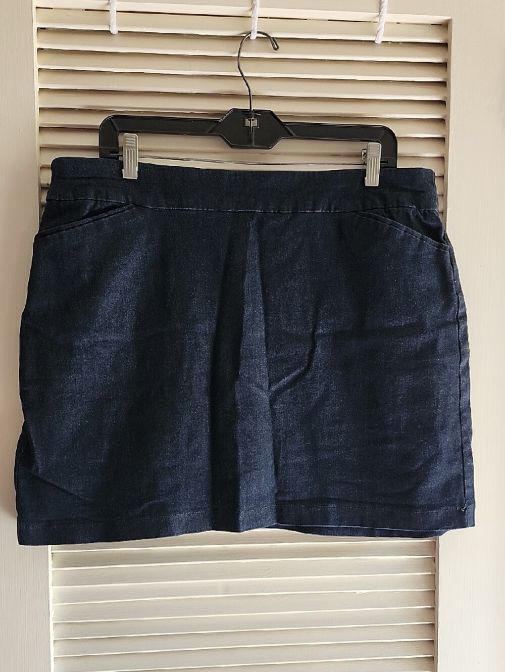 Croft & Barrow Denim Skort